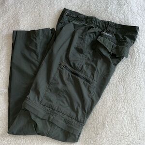 Mens Colombia Omni Shade Zip Off Pants, W30, L30